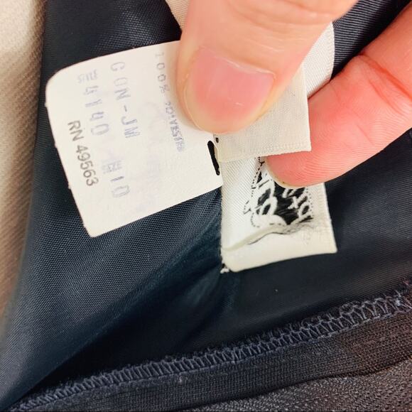 Victor Costa vintage black strapless size 10 70’s - Picture 8 of 8